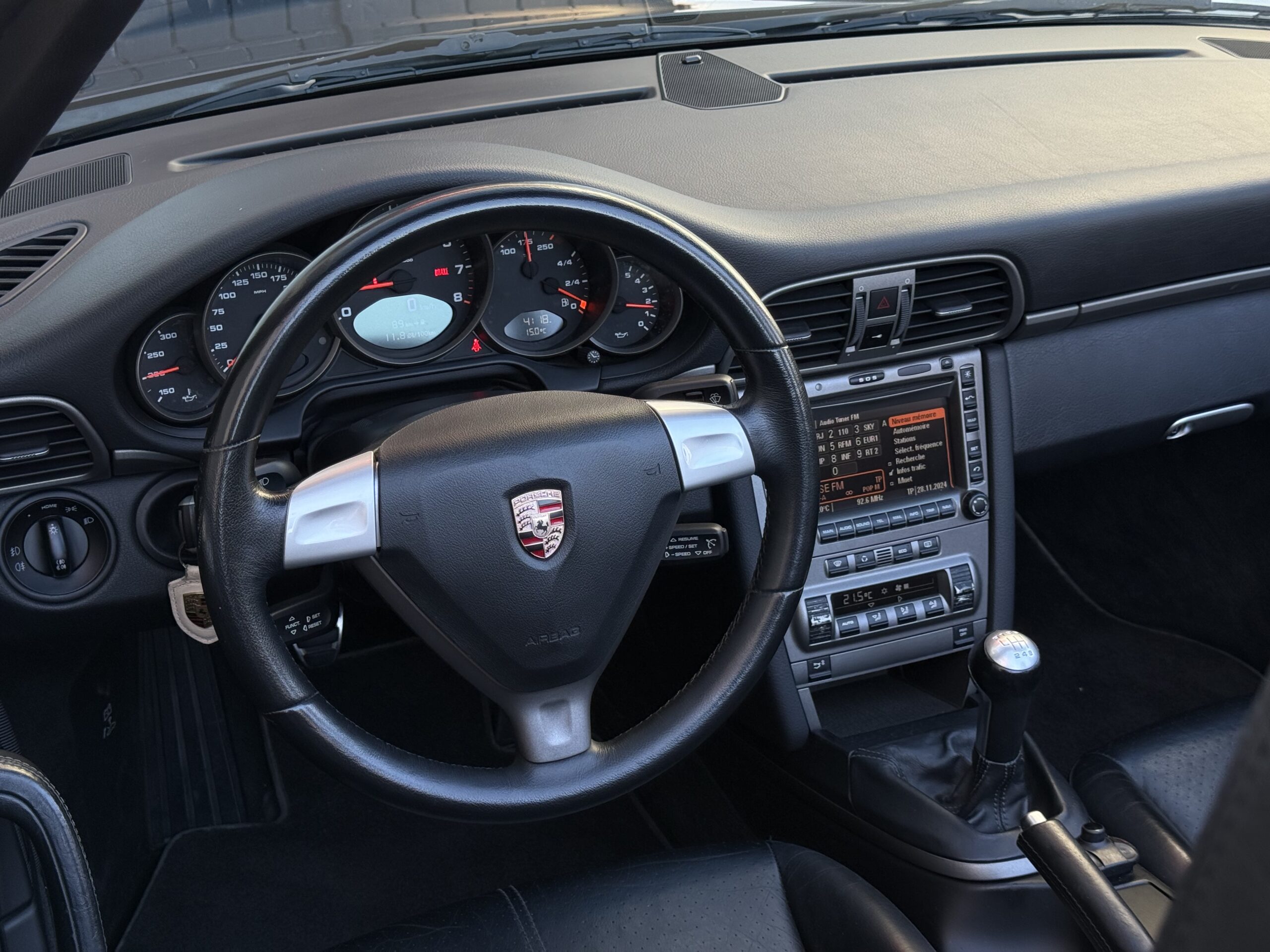 Porsche 911 Type 997 Carrera 2 BVM 325ch à vendre for sale en venta a la venta importation recherche personnalisée toulouse