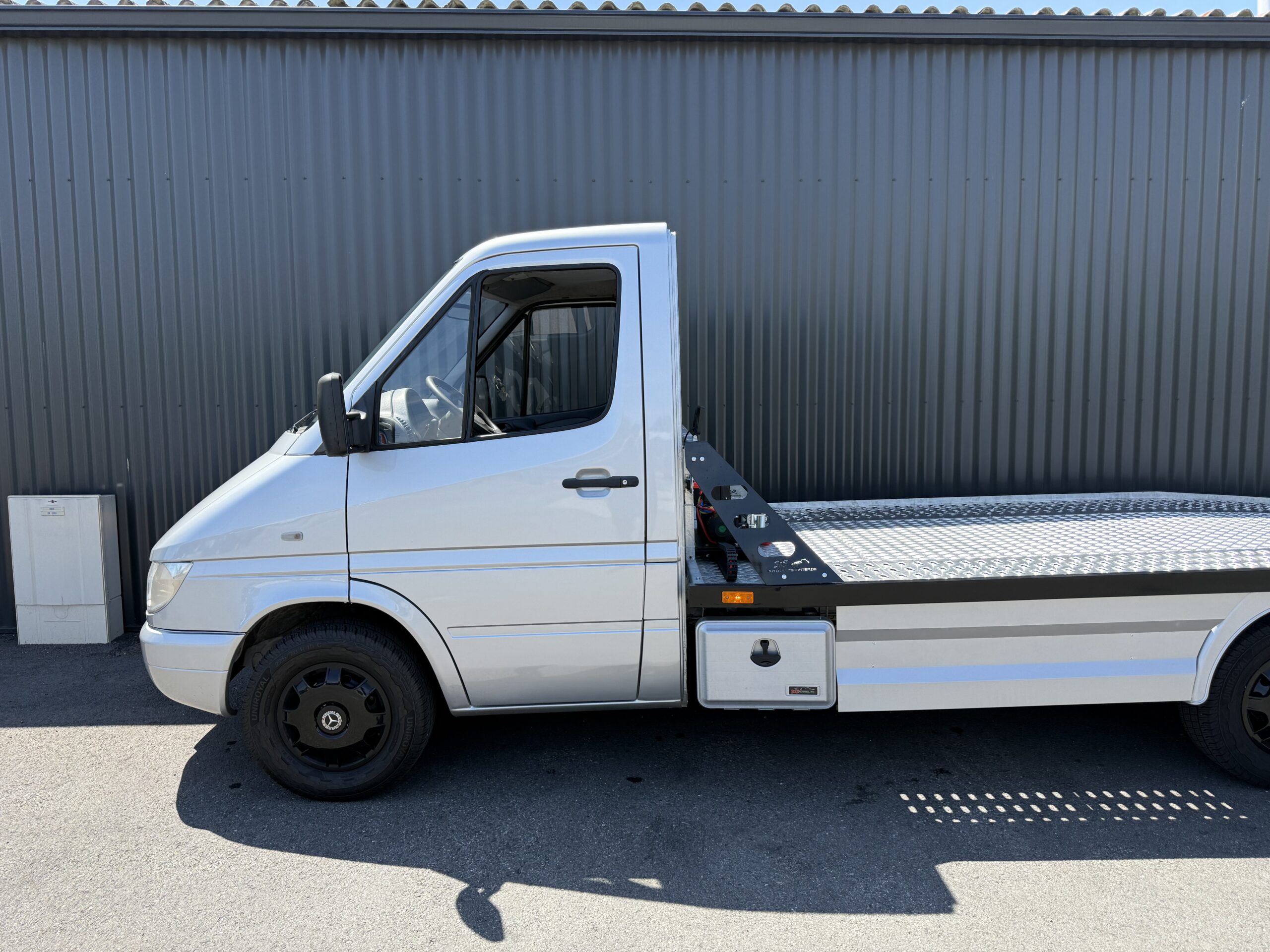 Mercedes Sprinter Porte Voiture Silver