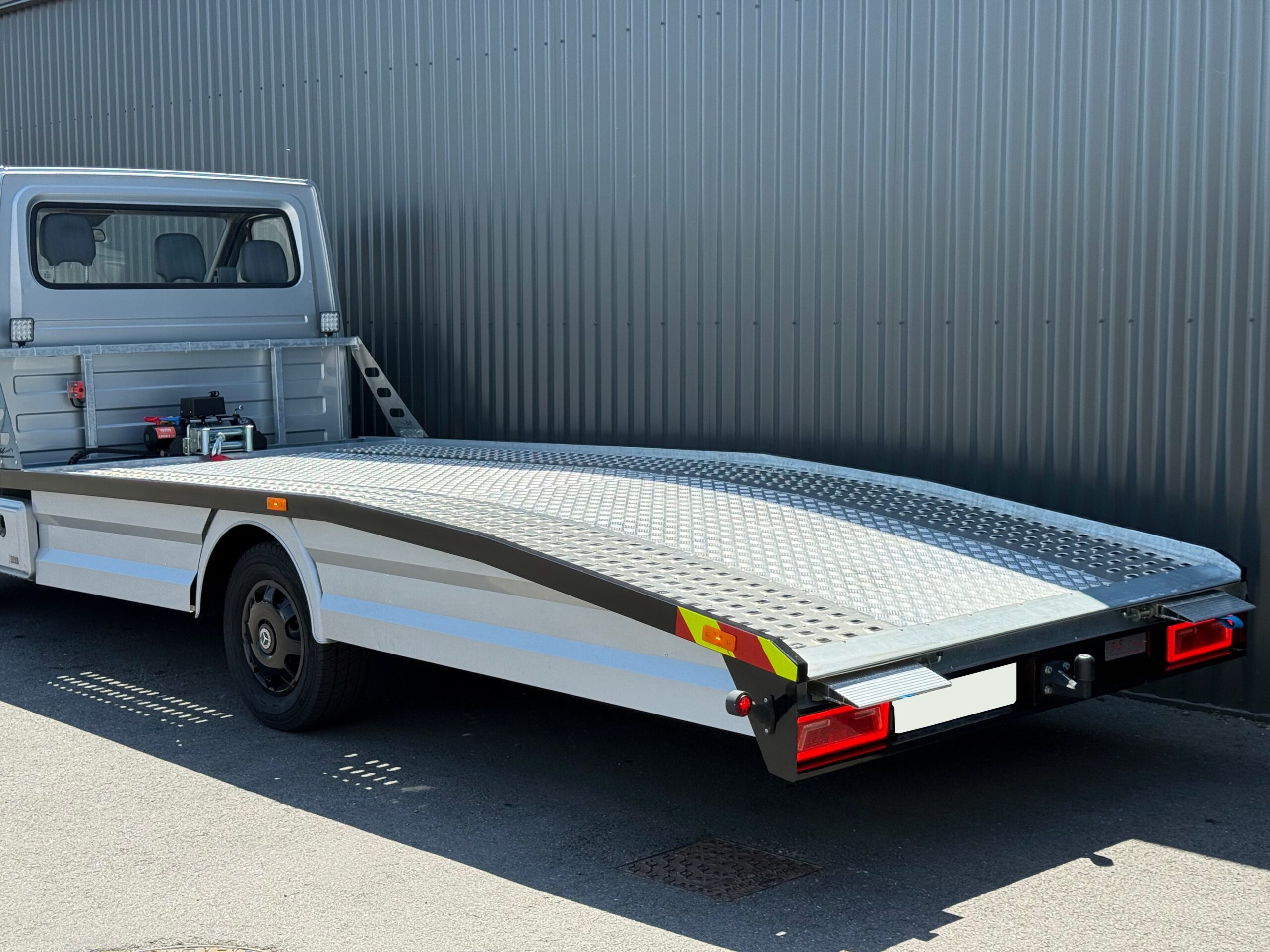 Mercedes Sprinter Porte Voiture Silver