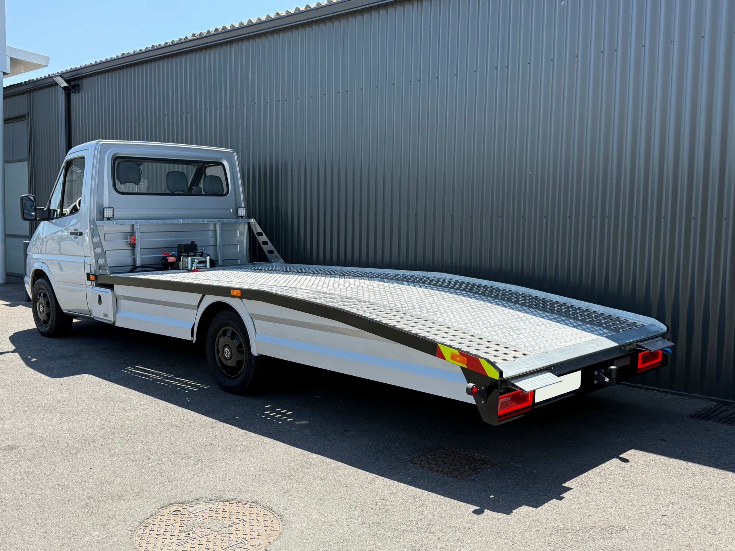 Mercedes Sprinter Porte Voiture Silver