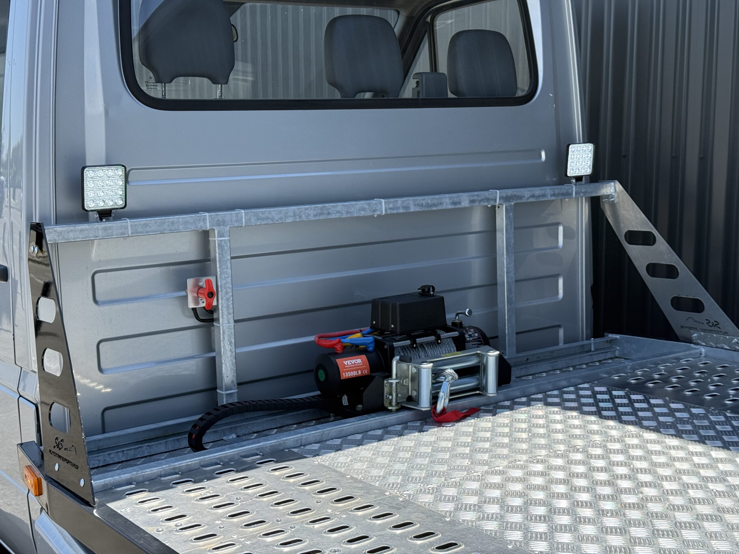 Mercedes Sprinter Porte Voiture Silver