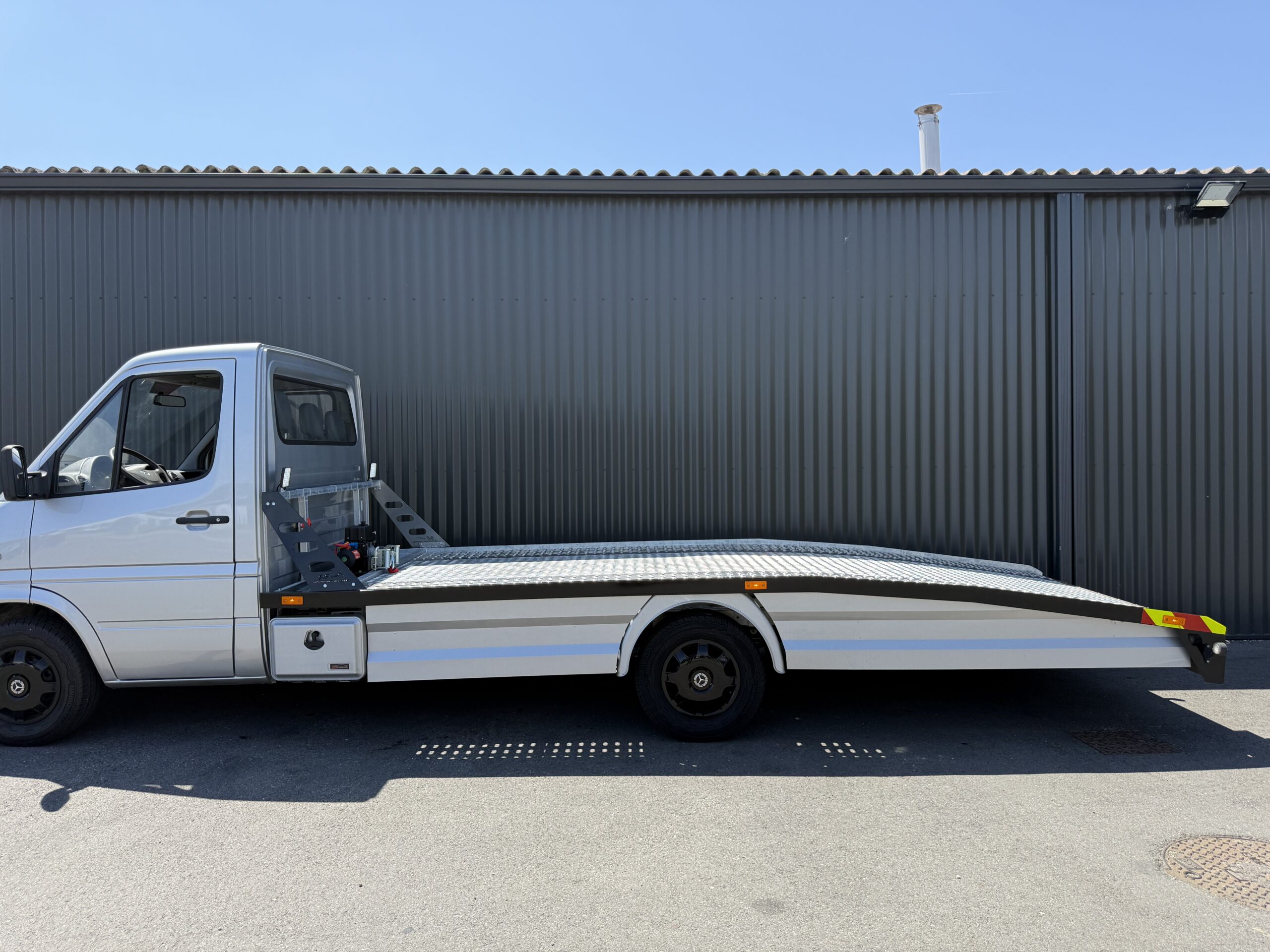 Mercedes Sprinter Porte Voiture Silver