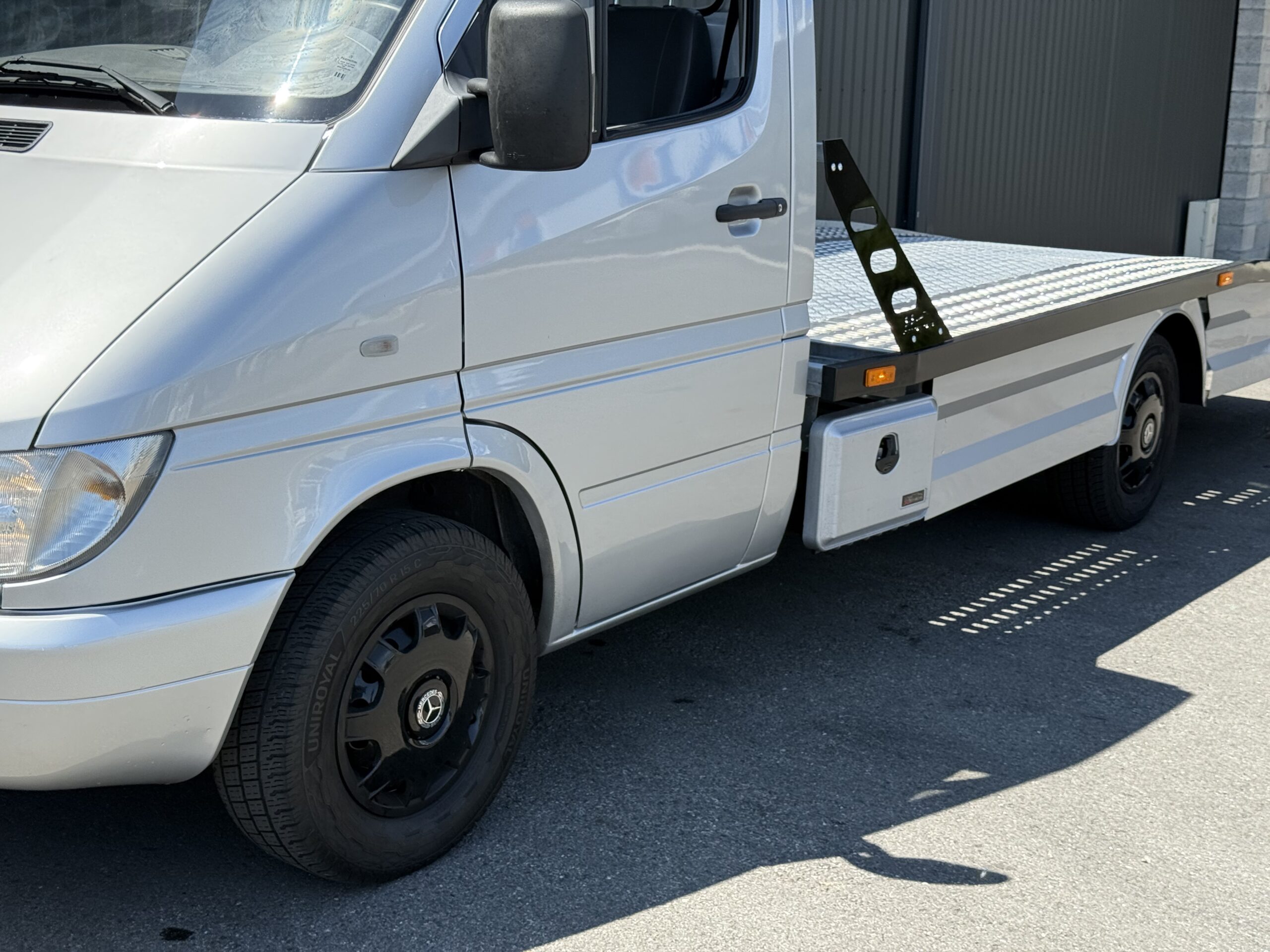 Mercedes Sprinter Porte Voiture Silver