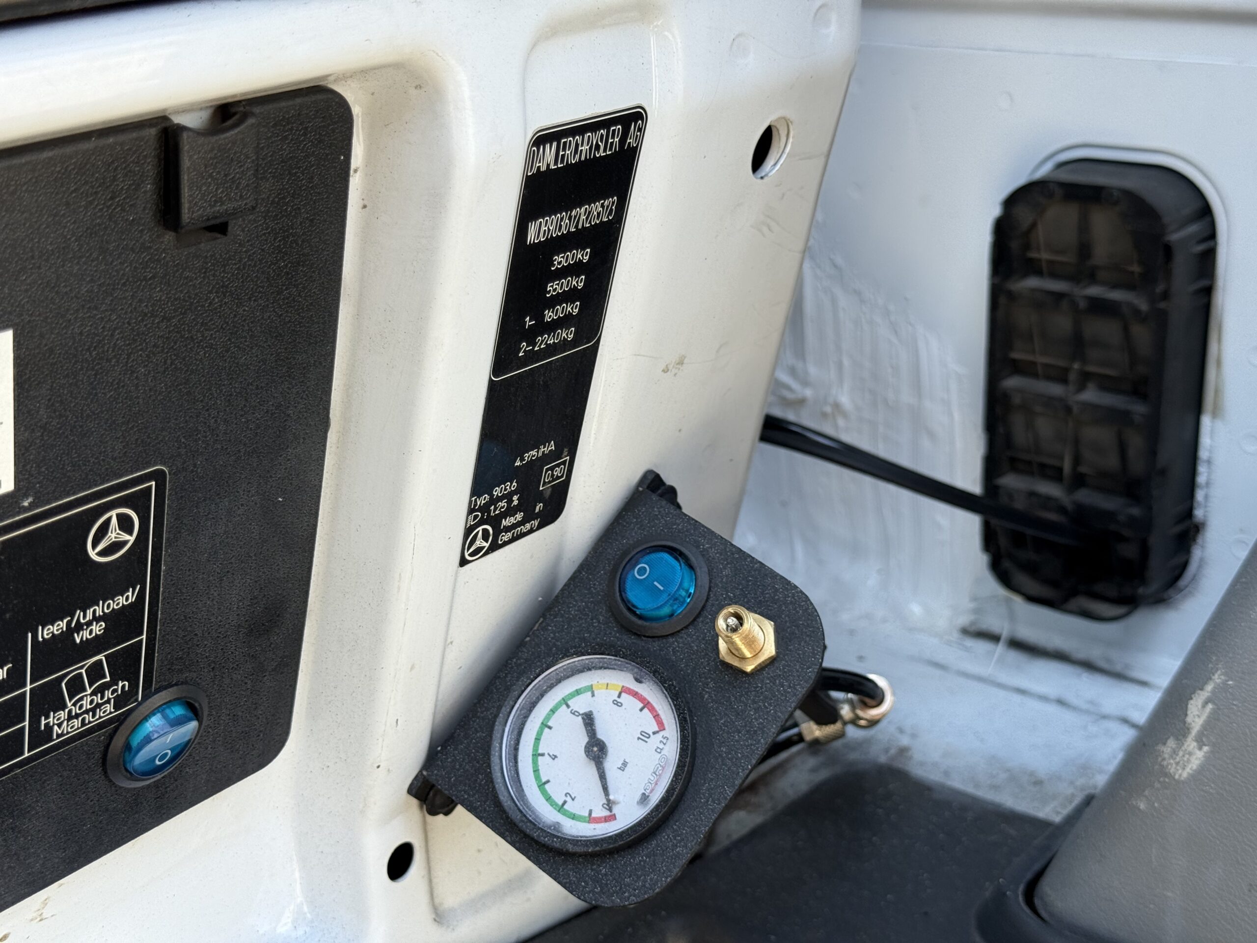 Mercedes Sprinter Porte Voiture Silver