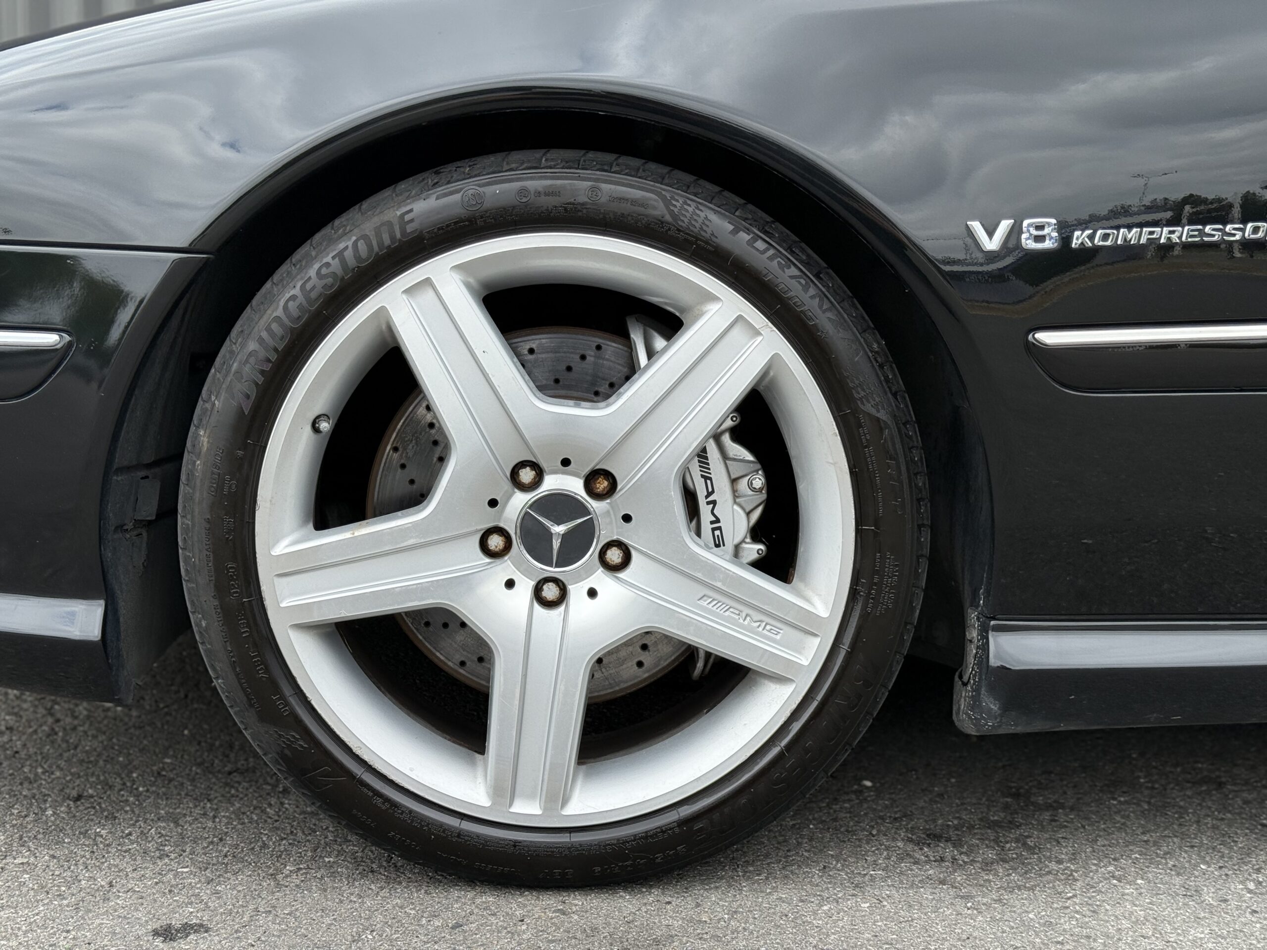 Mercedes CL55 AMG Kompressor 2003 – coupé V8 5.4L Kompressor 500 ch en excellent état, entretien complet, véhicule non fumeur